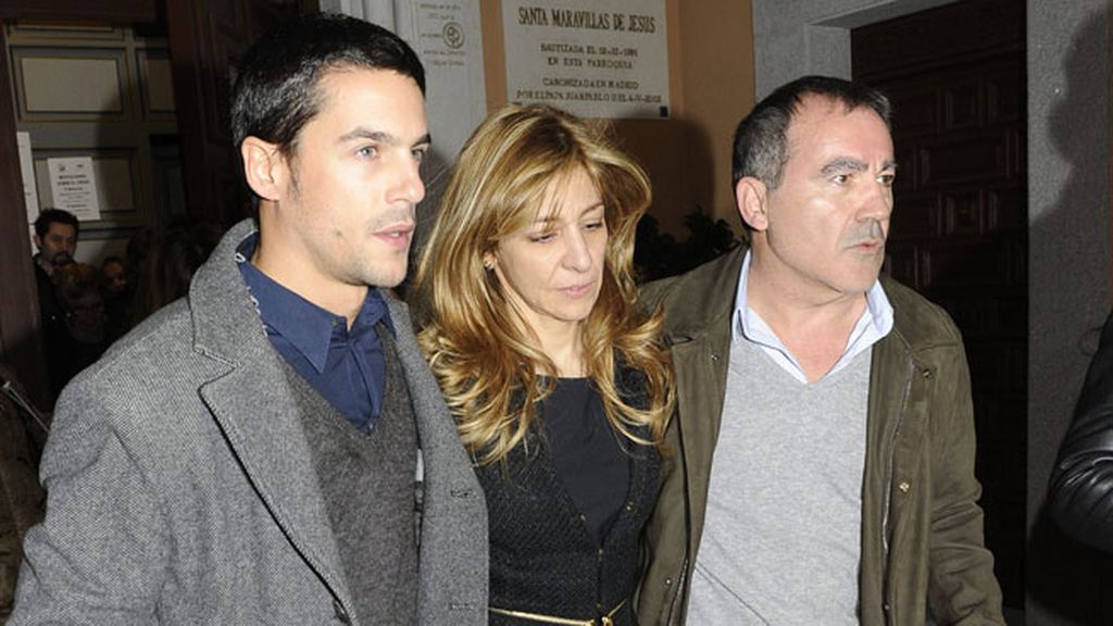 Los amigos arroparon a la familia