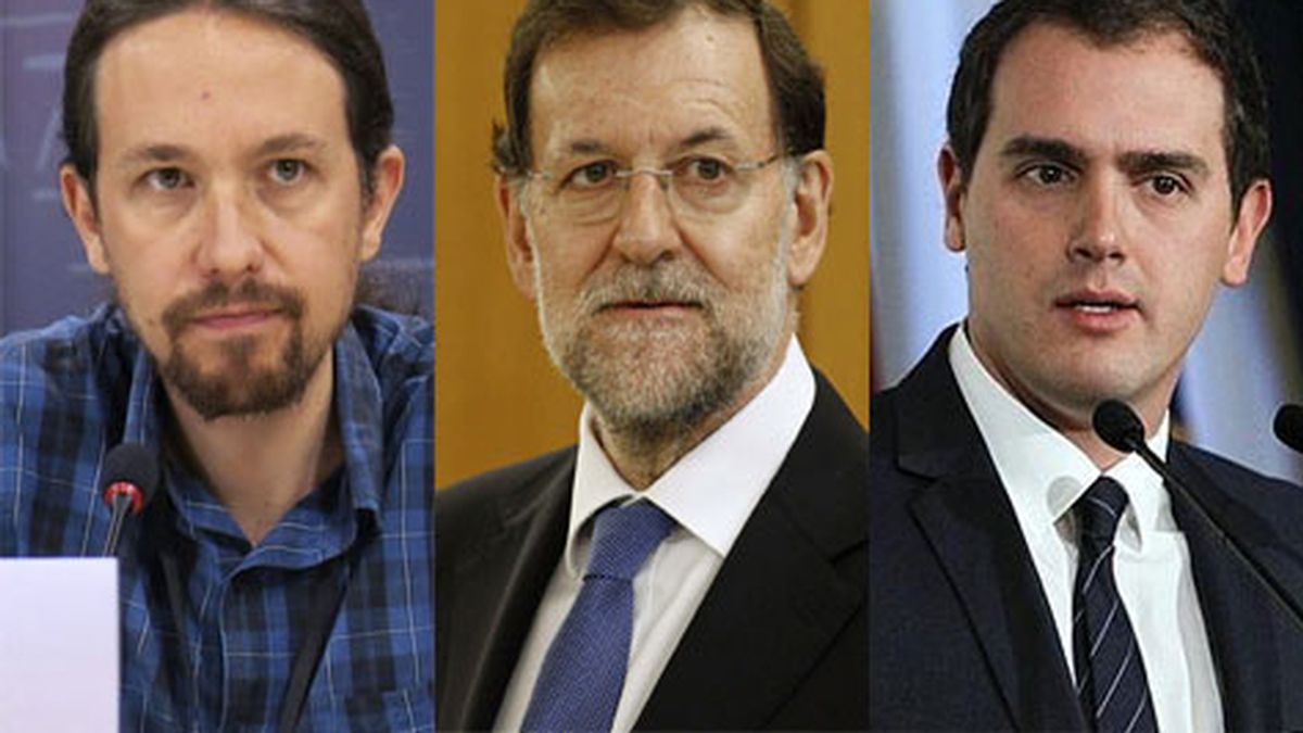Rajoy recibe a Rivera e Iglesias este viernes para hablar de Cataluña