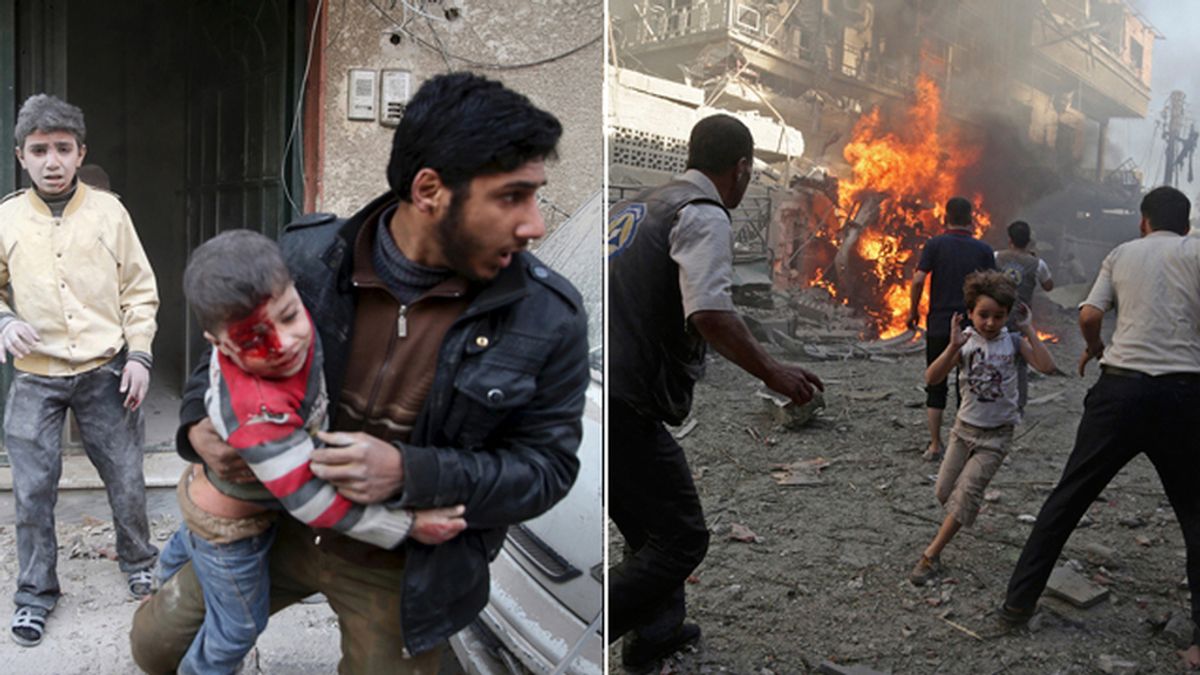 Los niños son las principales víctimas de la guerra en Siria