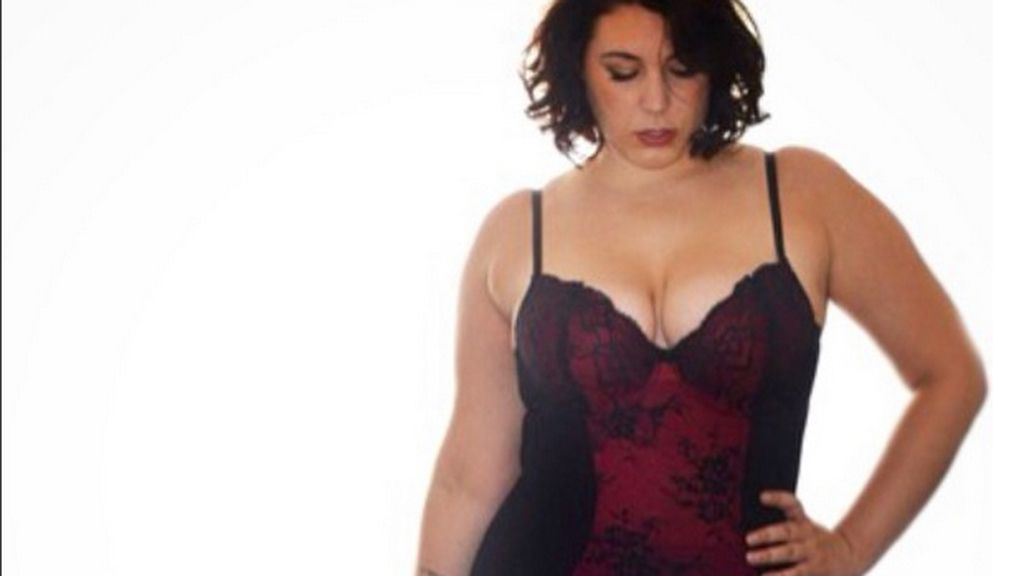 La mujer que engordó para ser modelo