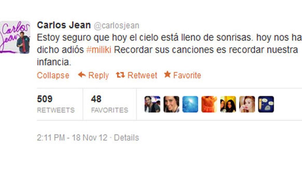 Adiós tuitero al Payaso de la Tele