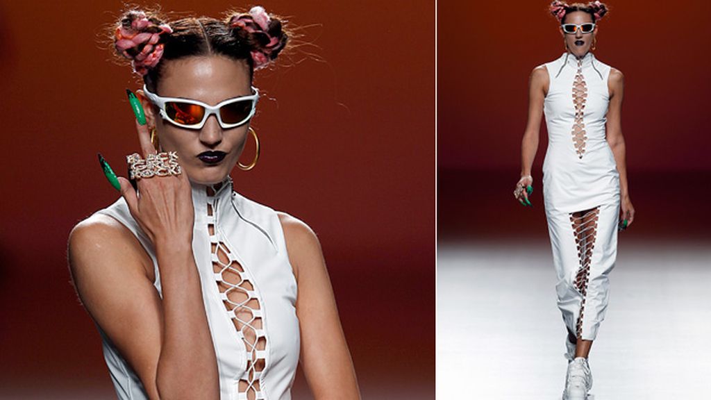 La diseñadora se rinde al 'look tokiota'