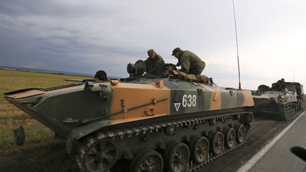 Concentración de tropas rusas en la frontera con Ucrania