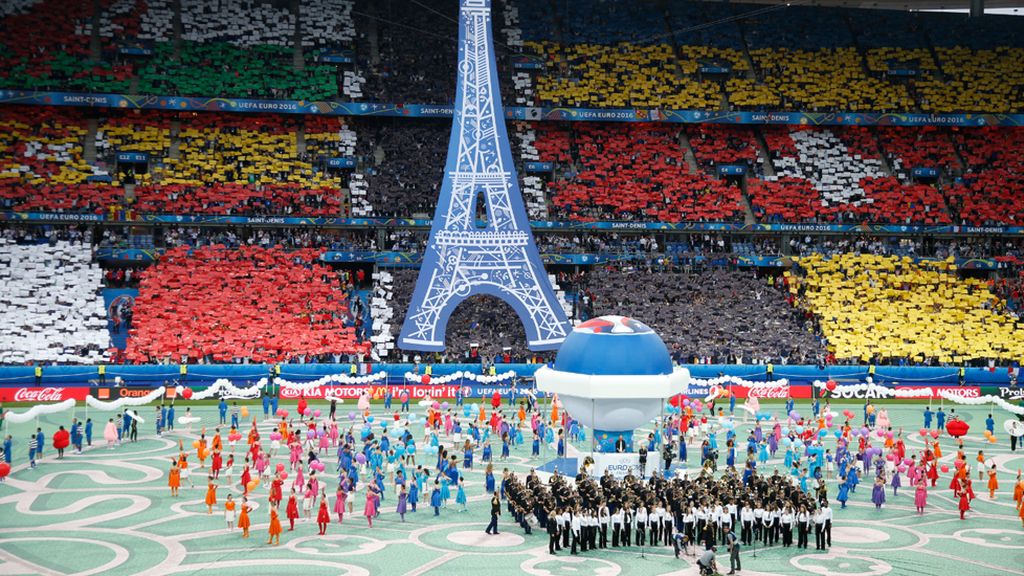 Mucho baile, la Torre Eiffel y David Guetta: la sencilla ceremonia de la Eurocopa