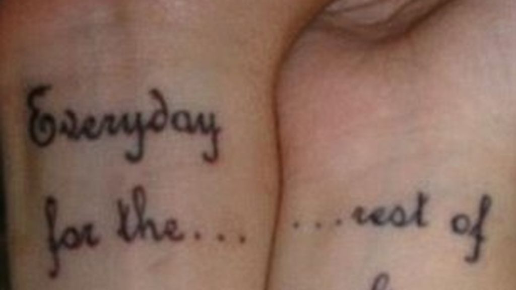 Los tatuajes que nos hacemos por amor