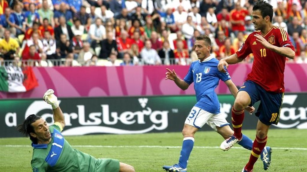 La Roja contra la Squadra Azurra