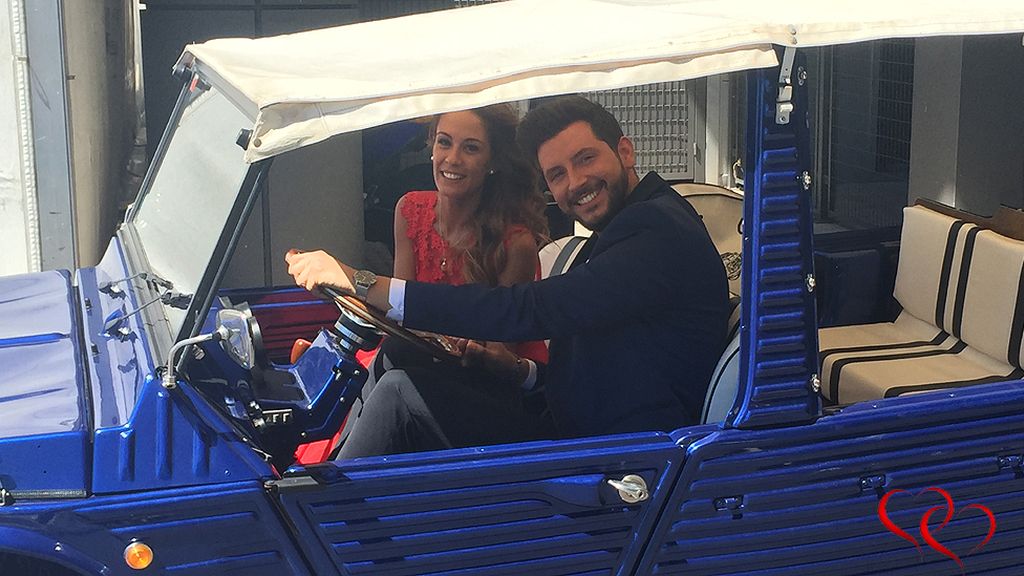 Los ojos de la pareja derrochan felicidad