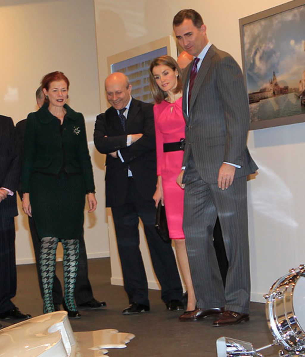 Letizia, muy poco ARCO en ARCO