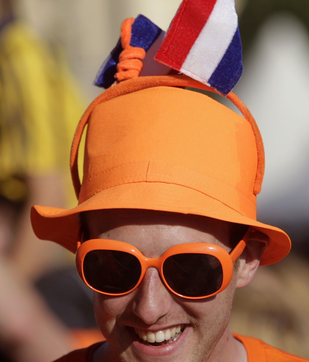 Colorido del norte en las gradas