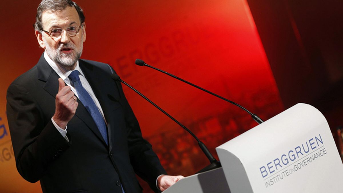 Conferencia de Mariano Rajoy sobre el futuro de Europa