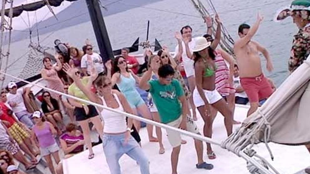 Fiesta en el barco