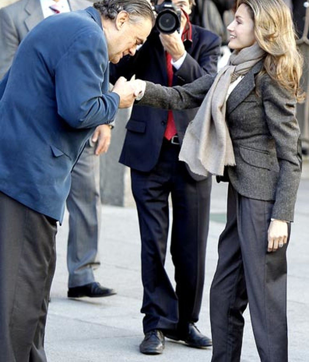 Letizia adora el gris