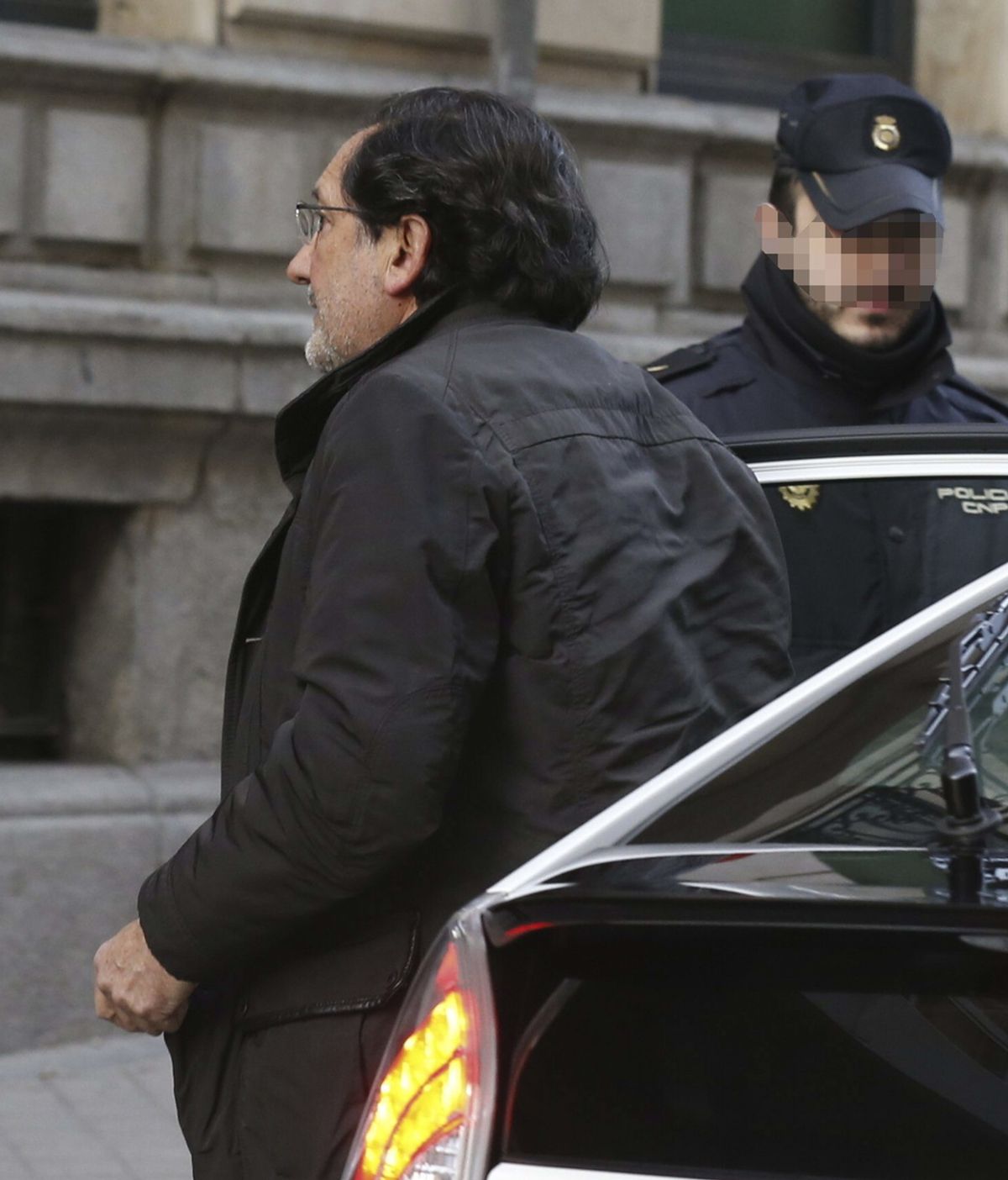El exconsejero de Caja Madrid José Antonio Moral Santín a su llegada a la Audiencia Nacional