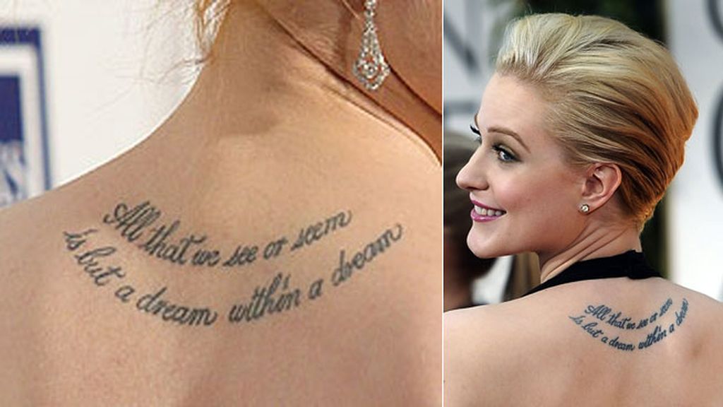 Romina Bellucccio, Megan Fox, Miley Cyrus... los tatuajes de frases lapidarias de las celebs