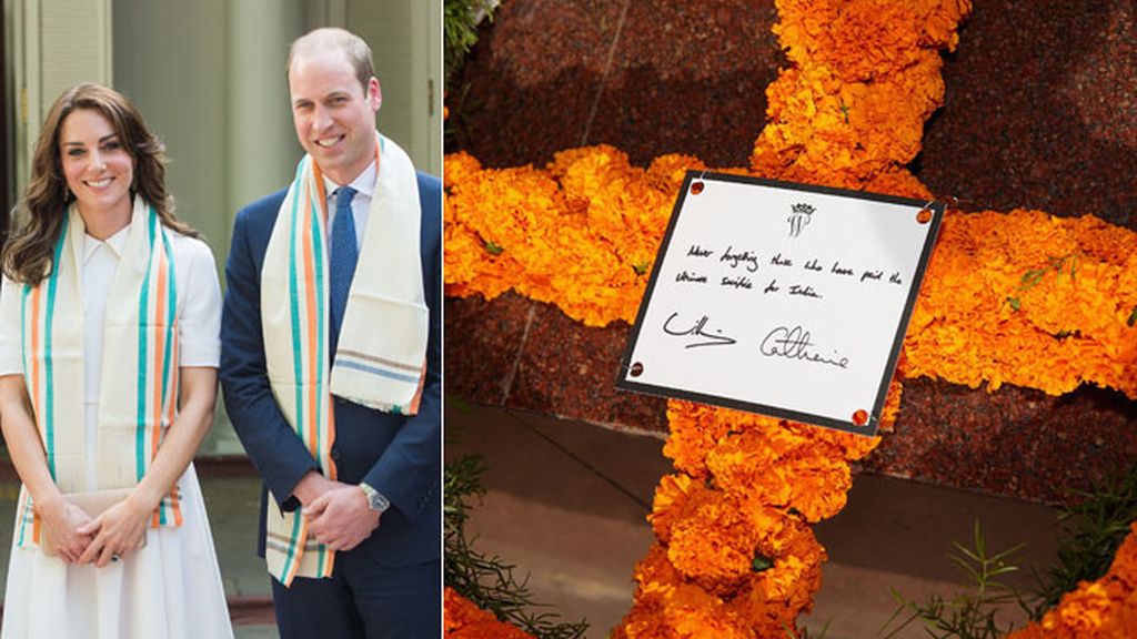 Ofrenda floral para los soldados de regimientos indios partícipes de la I Guerra Mundial