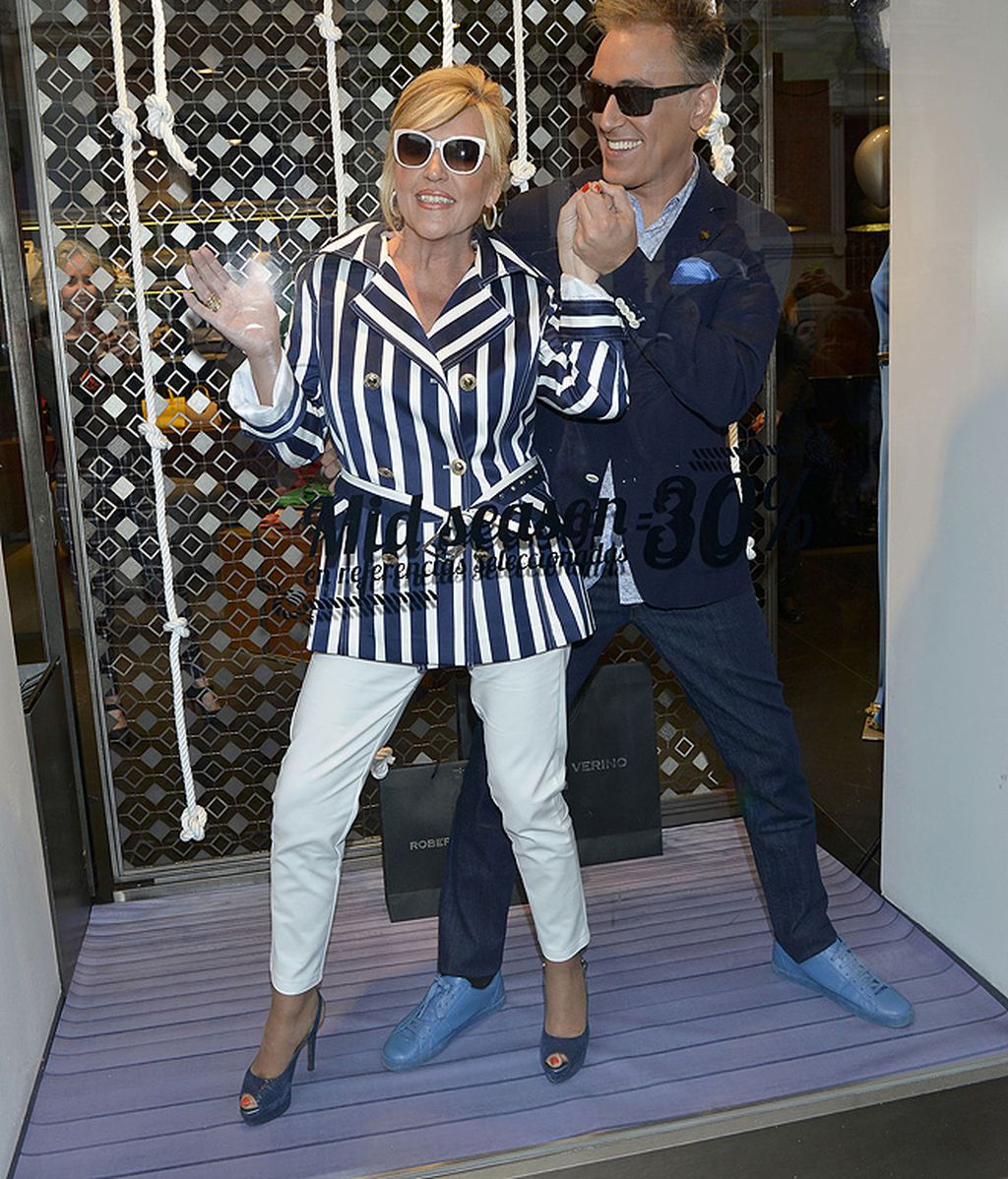 Lydia, Gema López, Kiko Hernández y Patiño se convierten en maniquíes