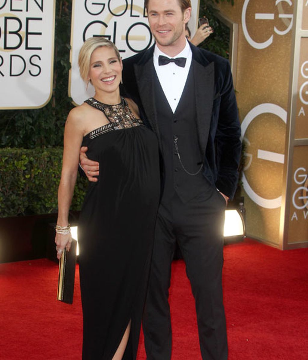 Elsa Pataky, junto a su marido Chris Hemsworth, luce un elegante Paul K