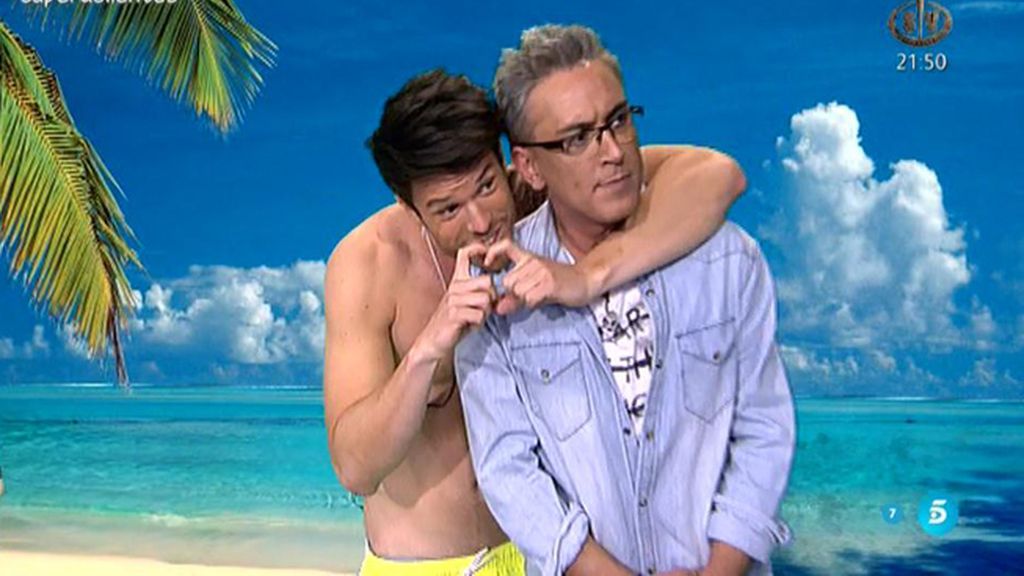 Fede, a Kiko: “Sé que querías verme sin camiseta”