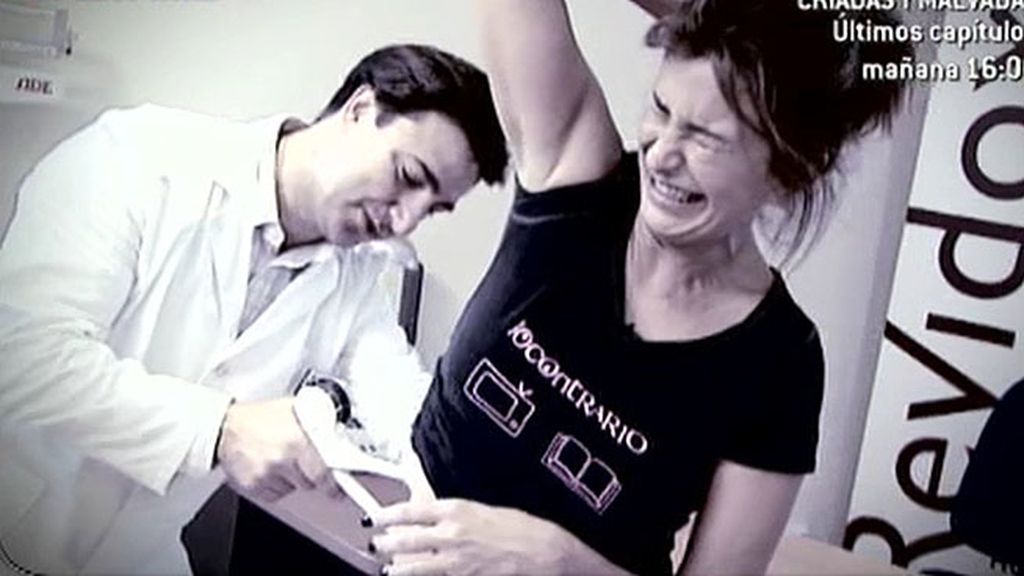 La colaboradora también se somete a las pruebas para calcular su edad biológica