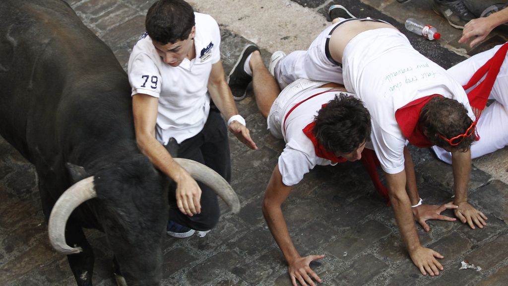 Segundo encierro, en imágenes