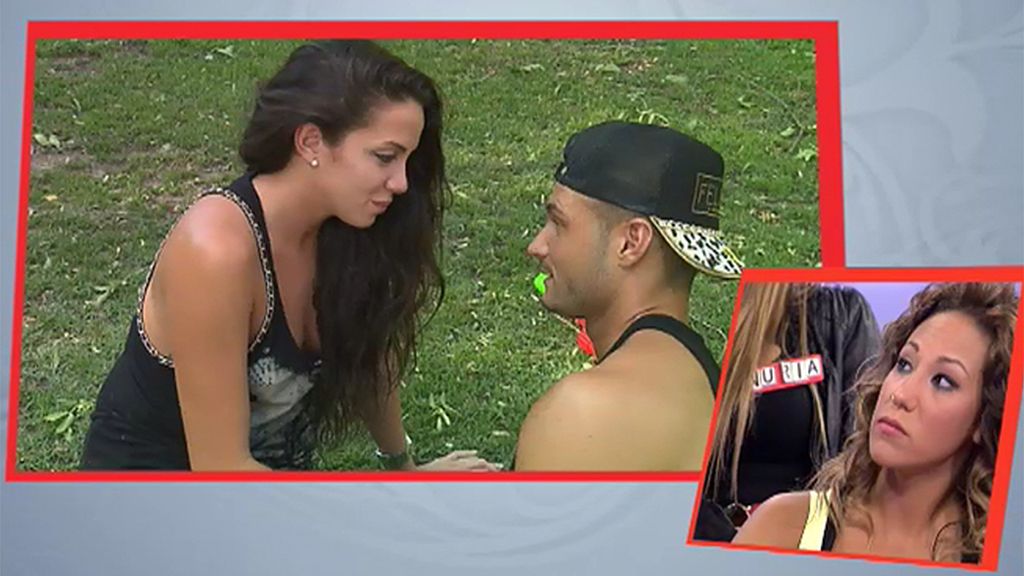 Samira, a Ángel: "Todavía no te puede como mi novio"