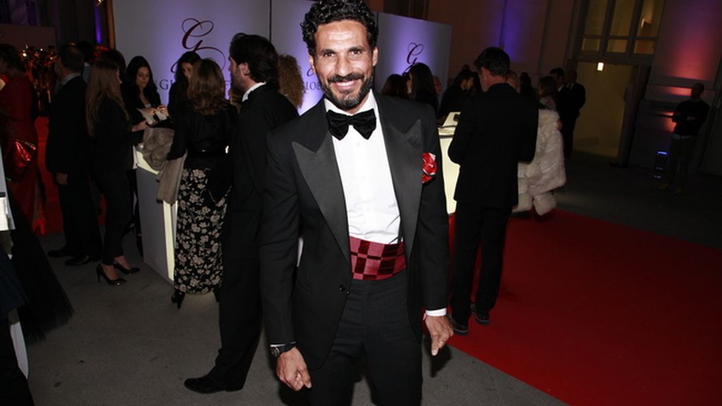 Óscar Higares fue uno de los presentadores de The Global Gift Gala