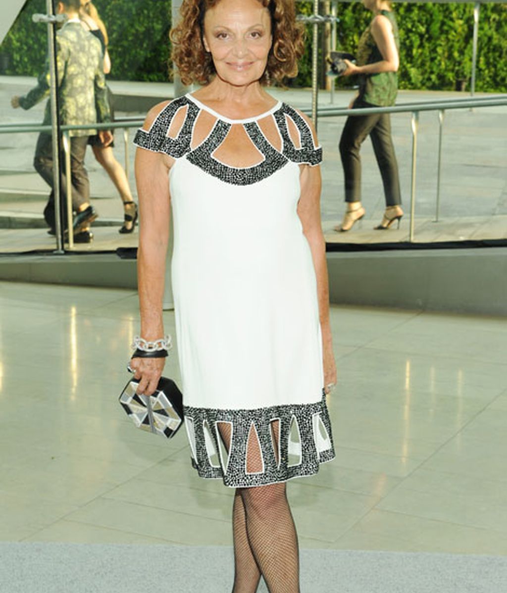 La diseñadora Diane Von Furstenberg