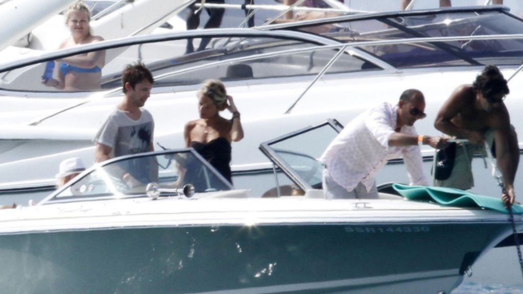 James Blunt, lobazo de mar en Formentera