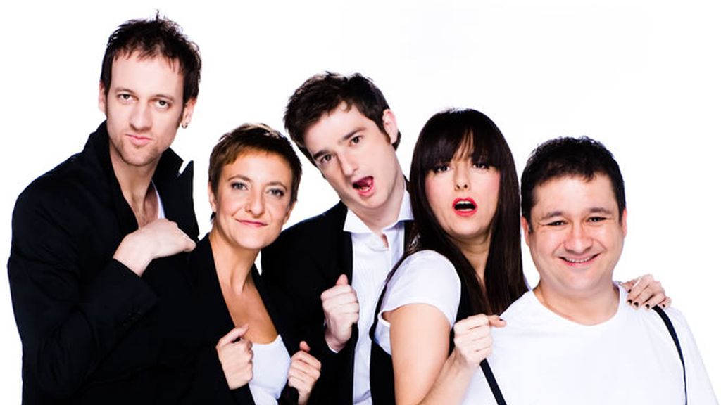 Eva, Gorka, Yolanda, Secun y Edu