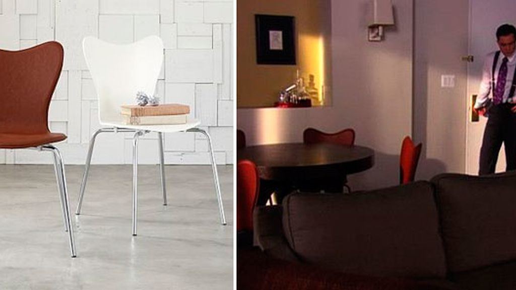 La butaca de Lily, la cama de Serena y las sillas de Blair...