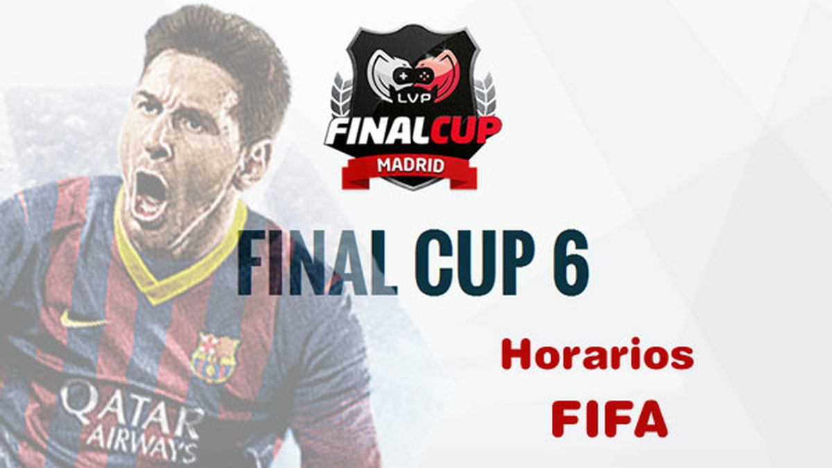Final Cup 6, logo, horarios, FIFA