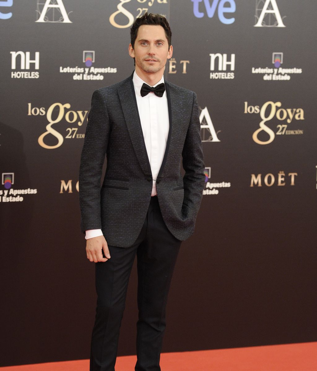 Paco León, Ferragamo y Dior Homme