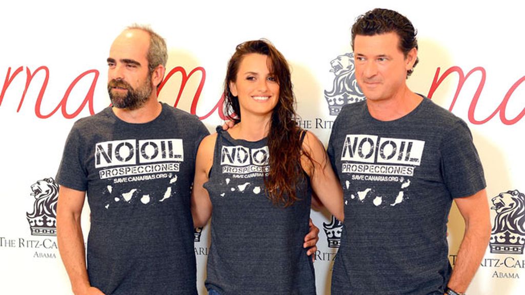 Penélope, 'Ma Ma' en la vida real y en la pantalla... y con camiseta de protesta