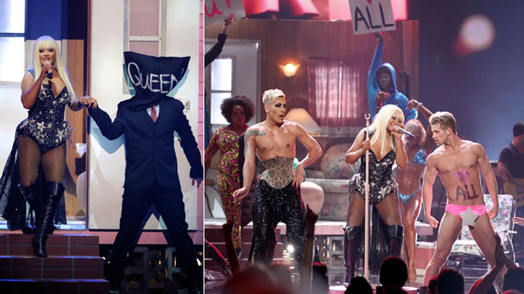 Christina Aguilera, la 'reina de la pista'