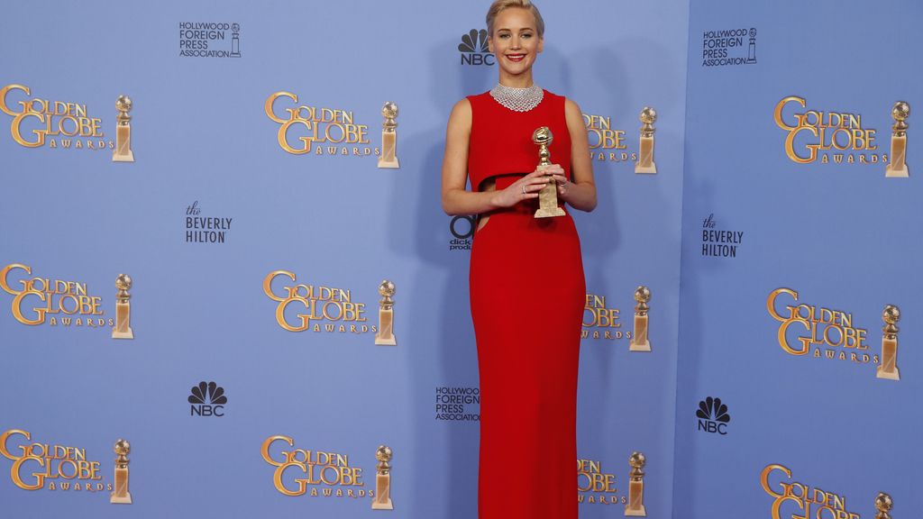 Jennifer Lawrence tras recibir el galardón
