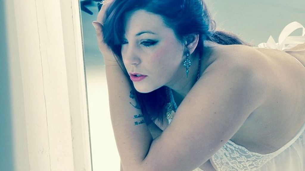 La mujer que engordó para ser modelo