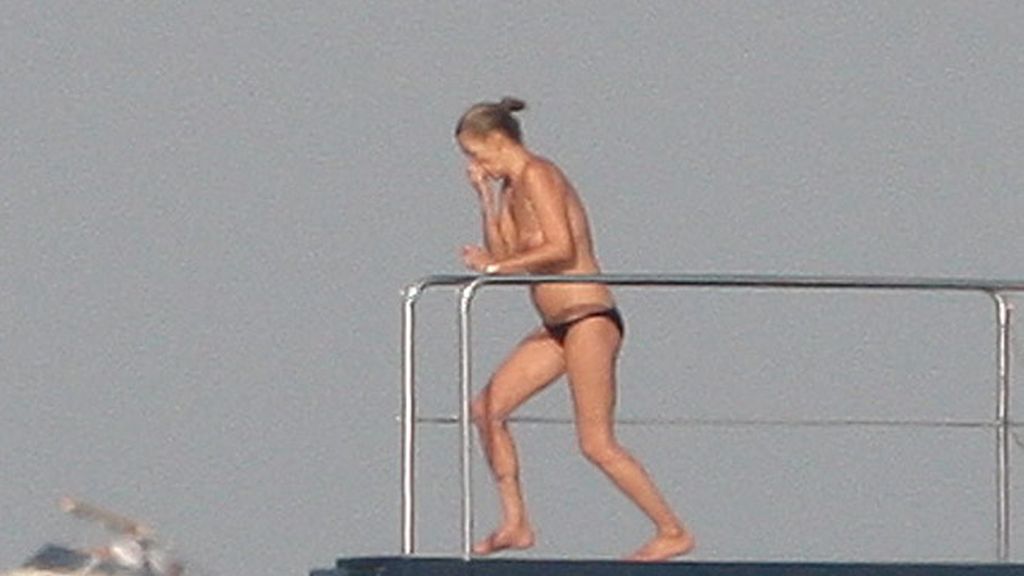 Kate Moss en Saint Tropez, top less forever!