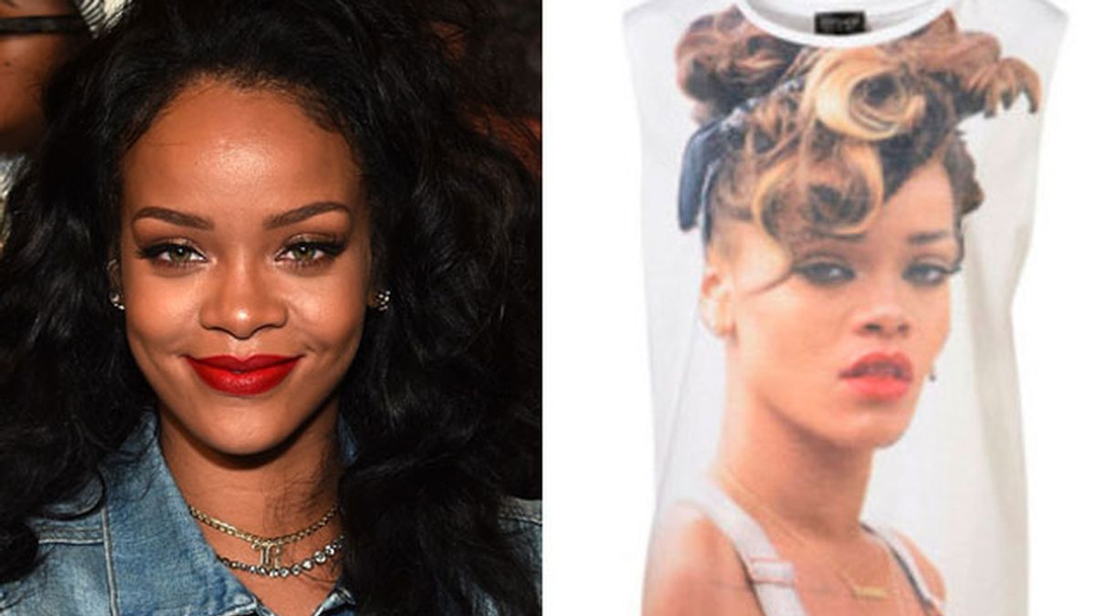 Esta es la camiseta de Topshop que ha enfurecido a Rihanna.