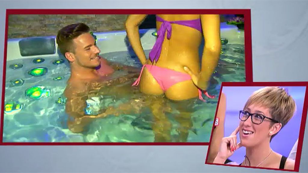 Un jacuzzi muy relajado