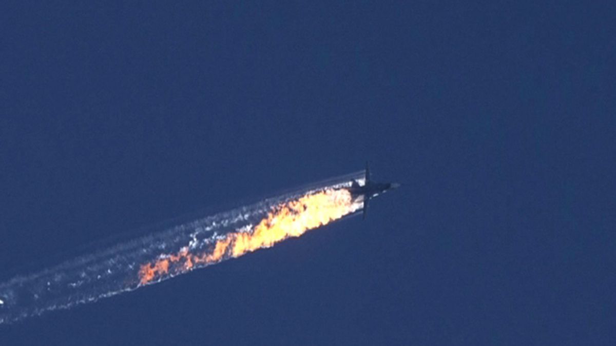 Turquía derriba un avión ruso