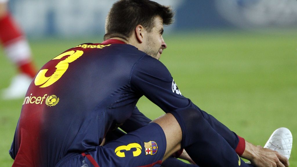 Piqué, baja definitiva para el 'clásico'