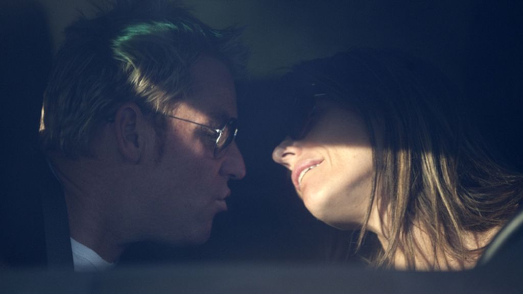 Liz Hurley y Shane Warne