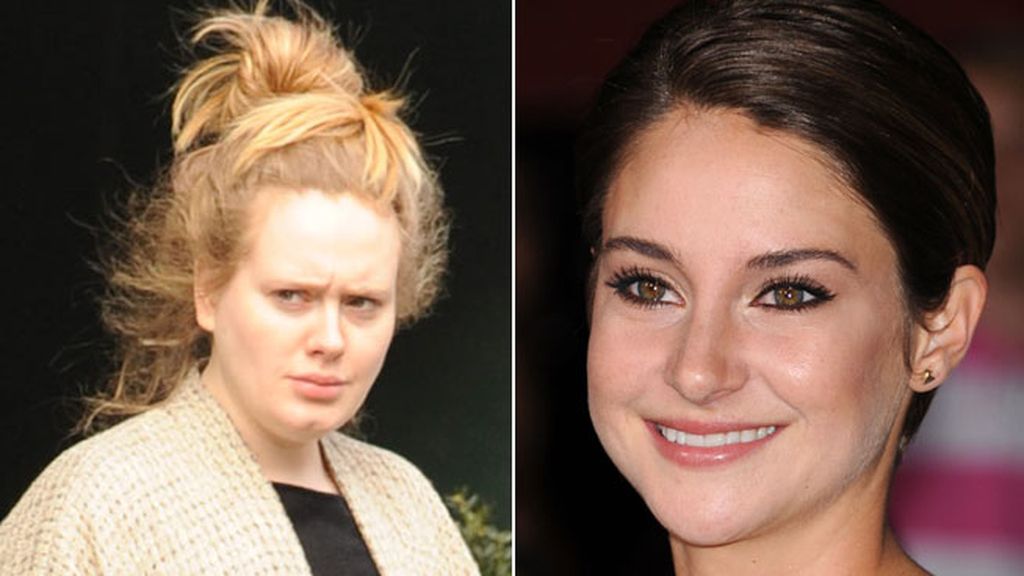 Shailene Woodley y Adele 'no poo challenge'