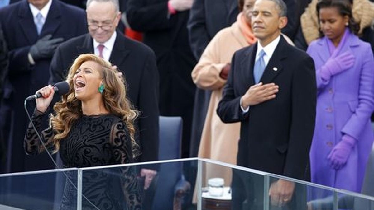 Beyonce reconoce que cantó en 'playback' en la investidura de Obama