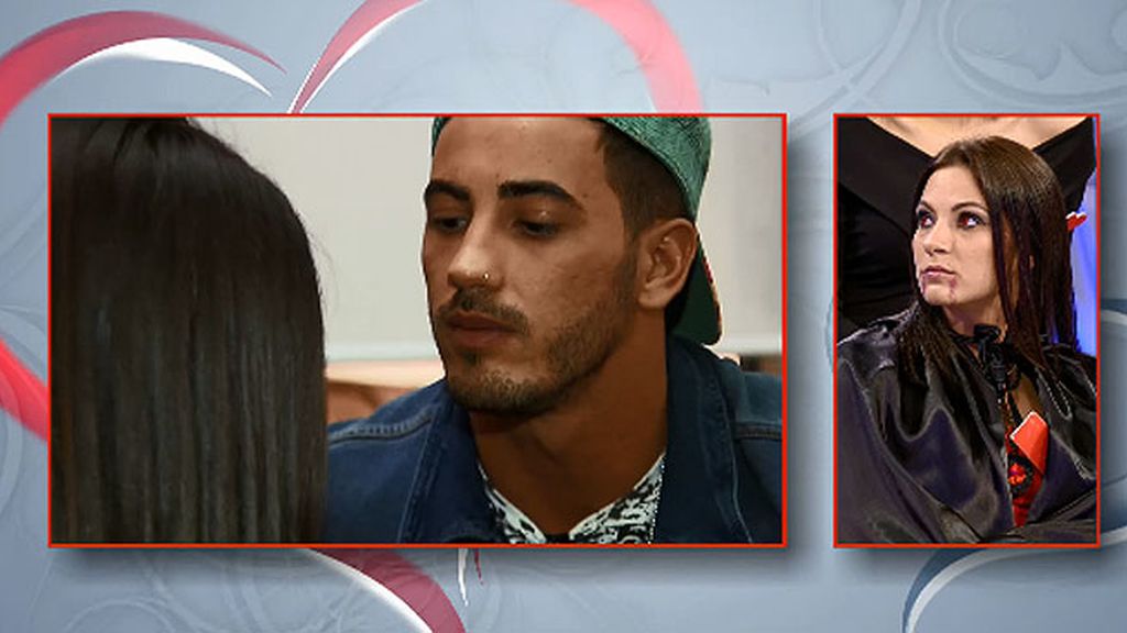 Rocío ha aguantado estoicamente la bronca de Iván