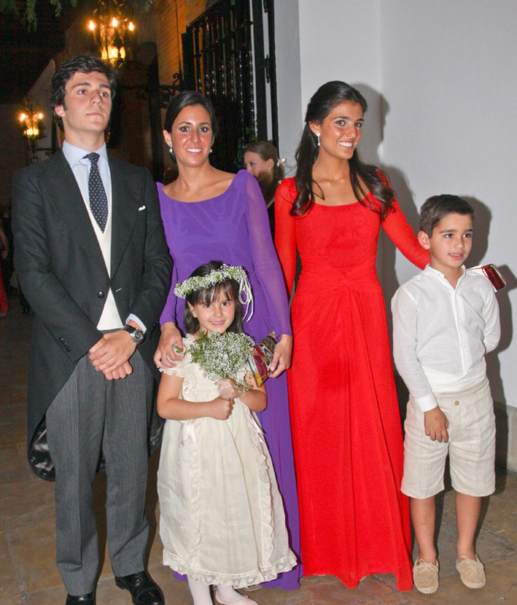 Los más jóvenes de la boda