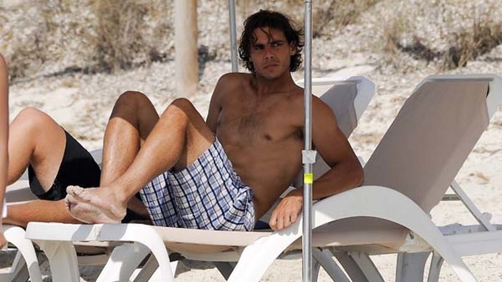 Rafa Nadal, el rey del balón de playa