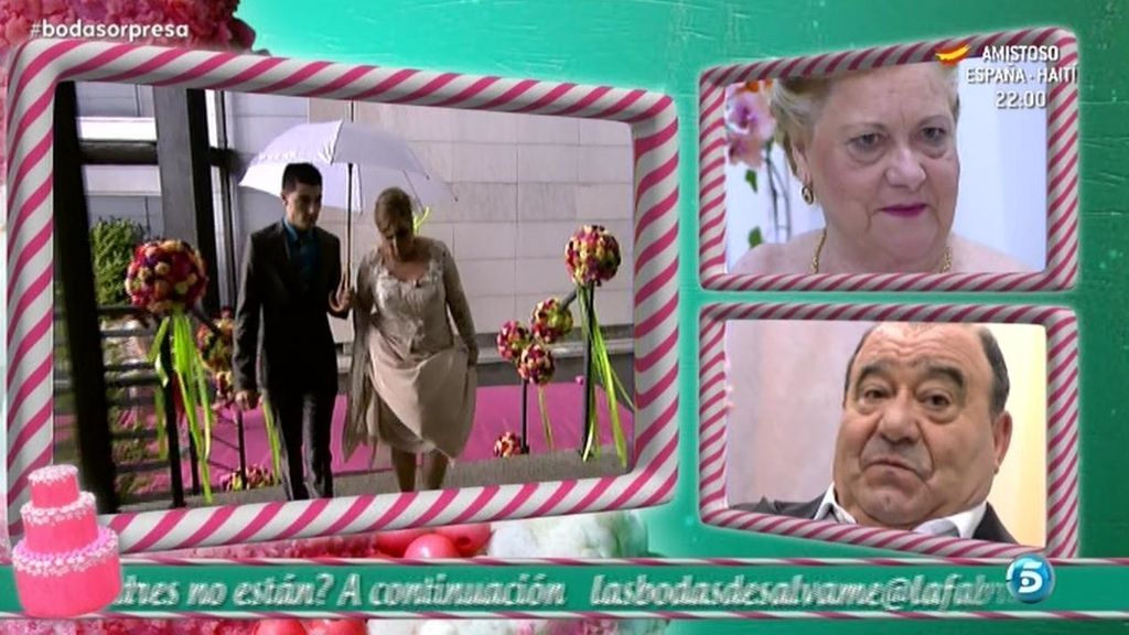 Una llegada pasada por agua