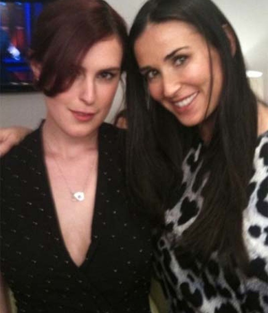 Las fotos de Demi Moore en Twitter