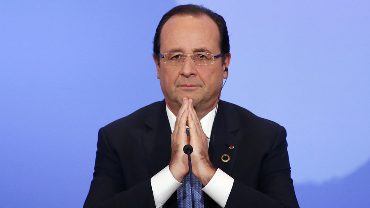 Hollande anuncia que habrá 1.600 militares franceses en República Centroafricana